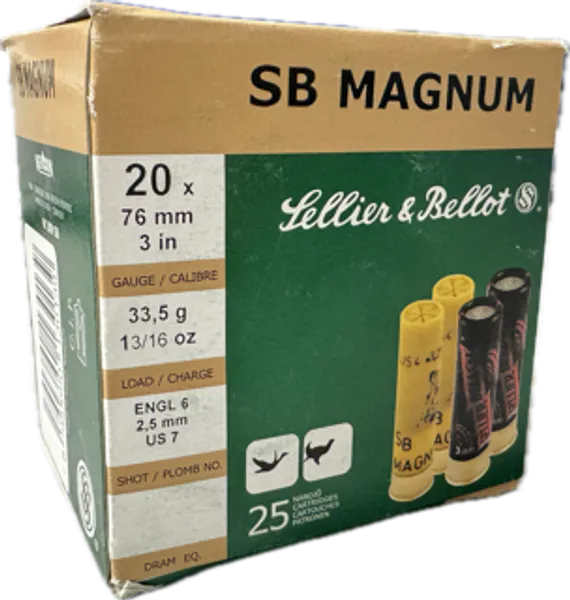 Hovedbilde S&B Corona 20/70 33,5g US7