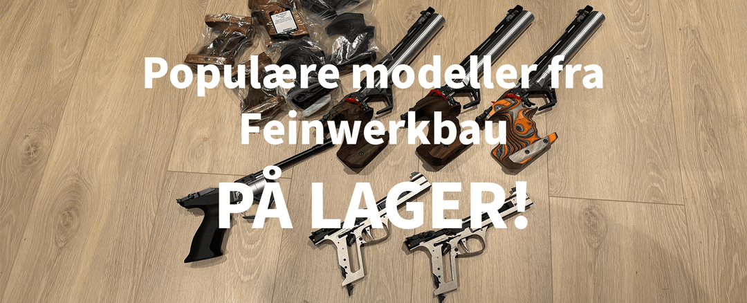 Feinwerkbau, pistol, luftpistol, 10m, 25m, NSSF, finpistol, innendørsskyting