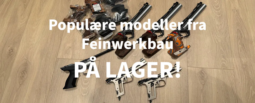 Feinwerkbau, pistol, luftpistol, 10m, 25m, NSSF, finpistol, innendørsskyting